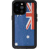 Australia Flag Distressed iPhone 14 Pro Max Waterproof Case